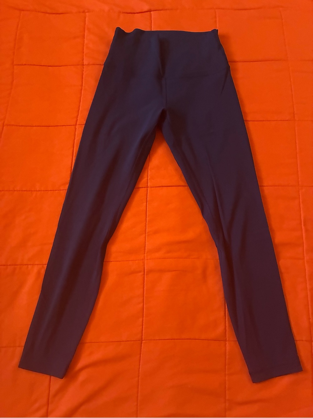 Lululemon Leggings Womens 6 Blue High Rise Athletic Activewear Gym